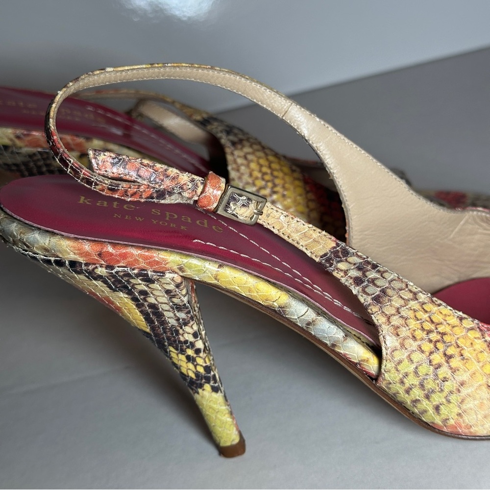 Kate Spade Slingback Heels - Picture 7 of 8